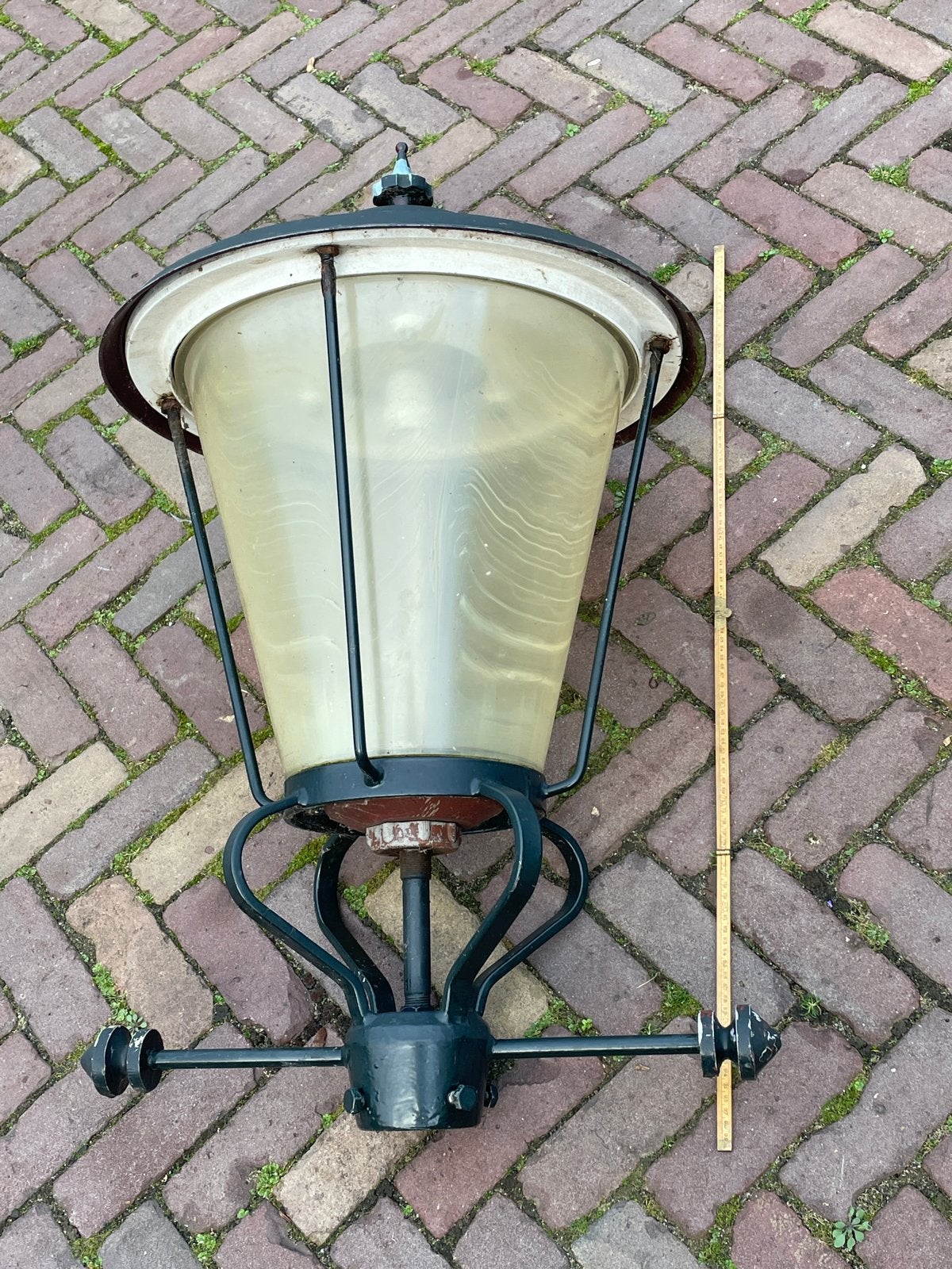 Antieke straatlantaarn 2x - Decoratieve buitenverlichting, Ophalen