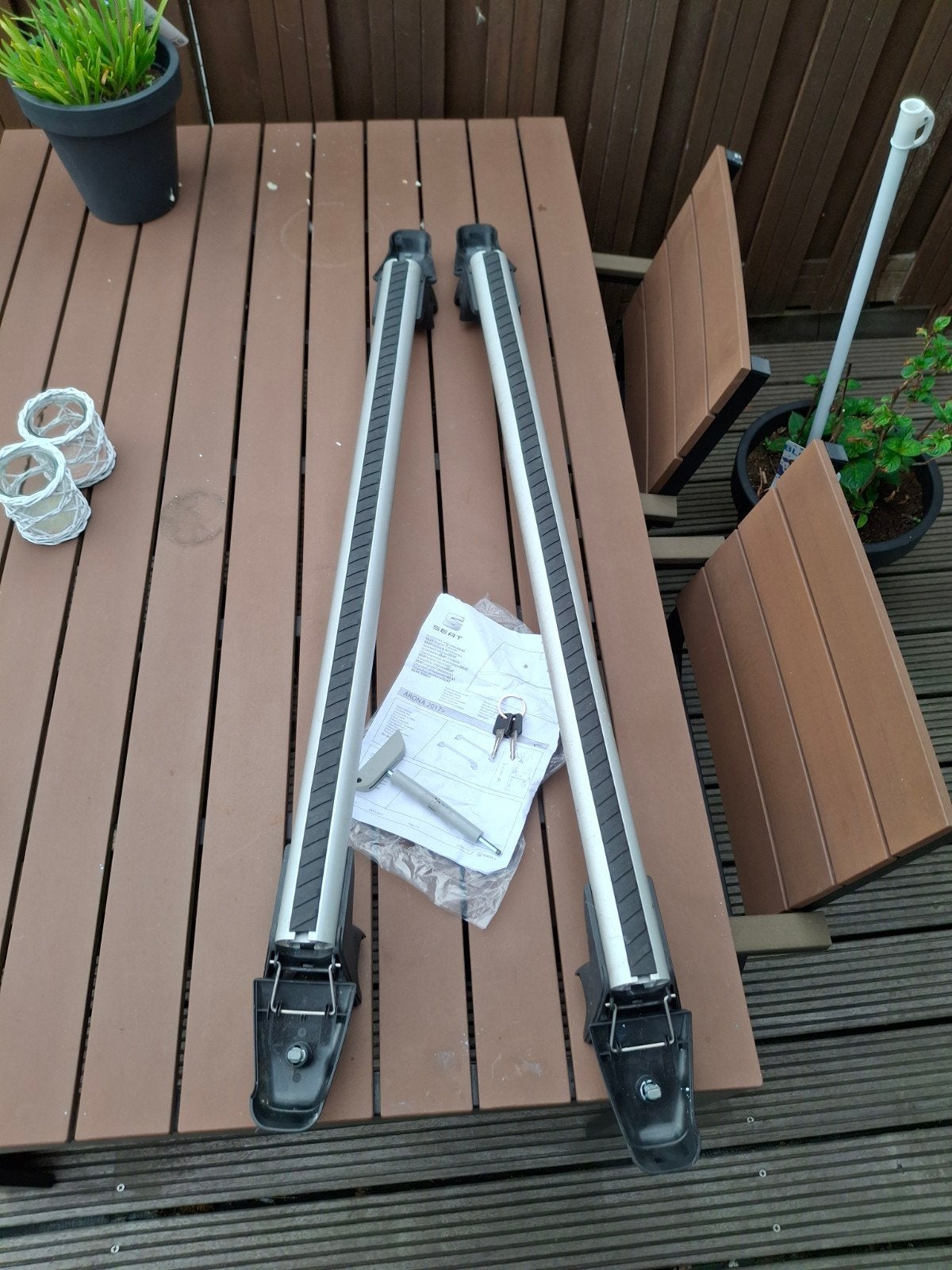 Dakdragers voor Seat Arona (origineel), Ophalen, Zo goed als nieuw