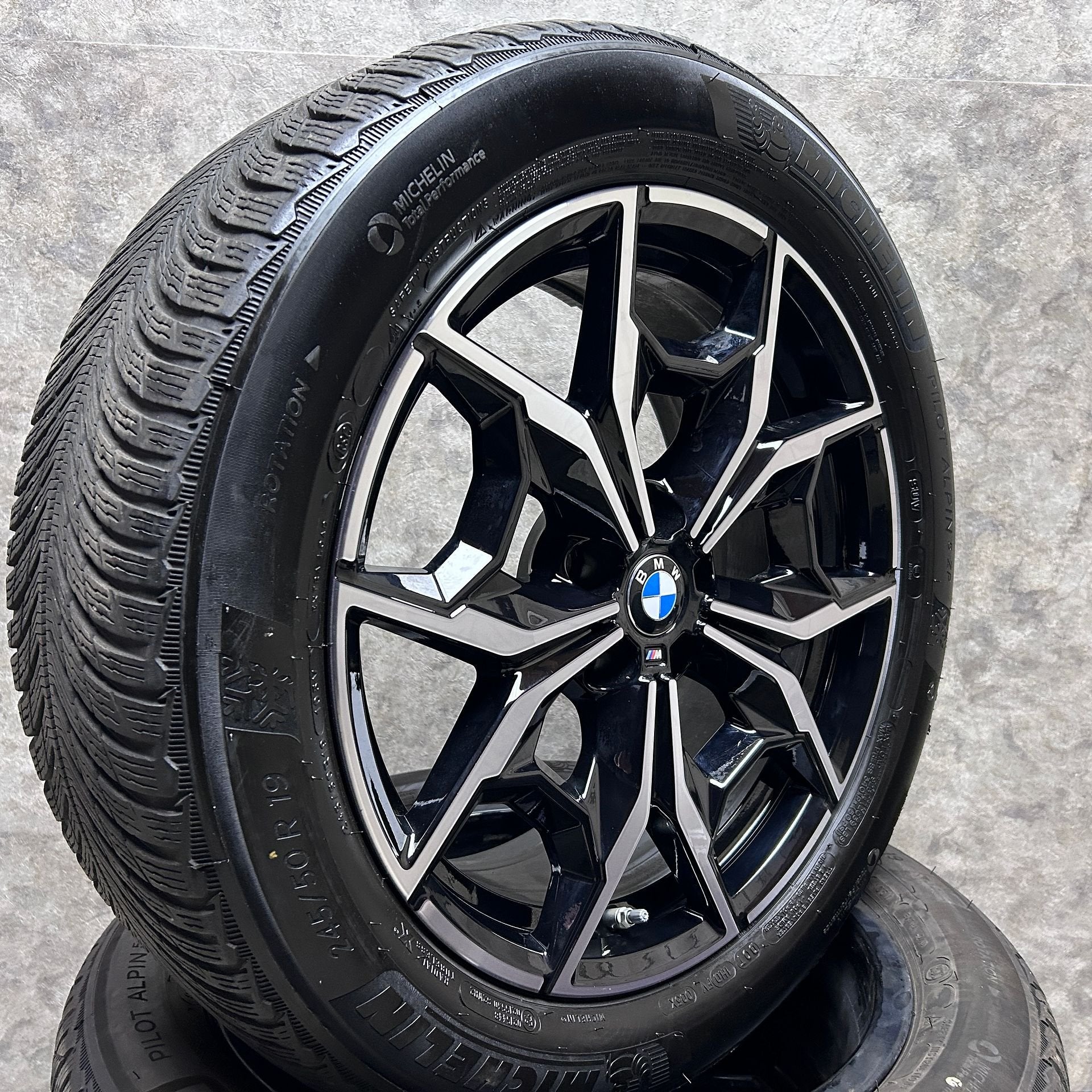 19 inch originele velgen + winterbanden BMW X3 X4 887 M, Auto-onderdelen, 19 inch, -, -, Banden en Velgen