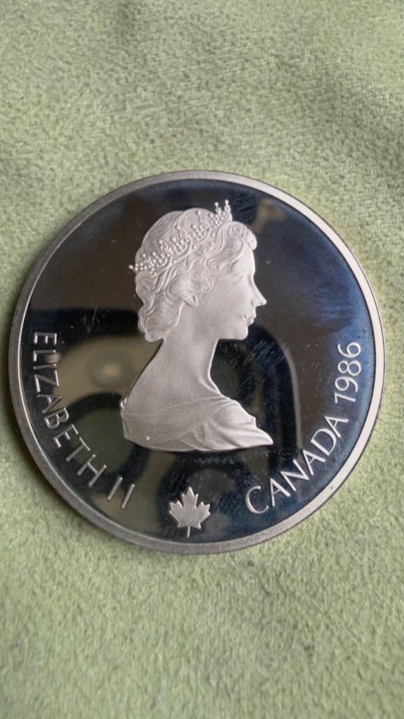 1986 CANADA 1988 CALGARY OLYMPIC.33g, Verzenden, Noord-Amerika