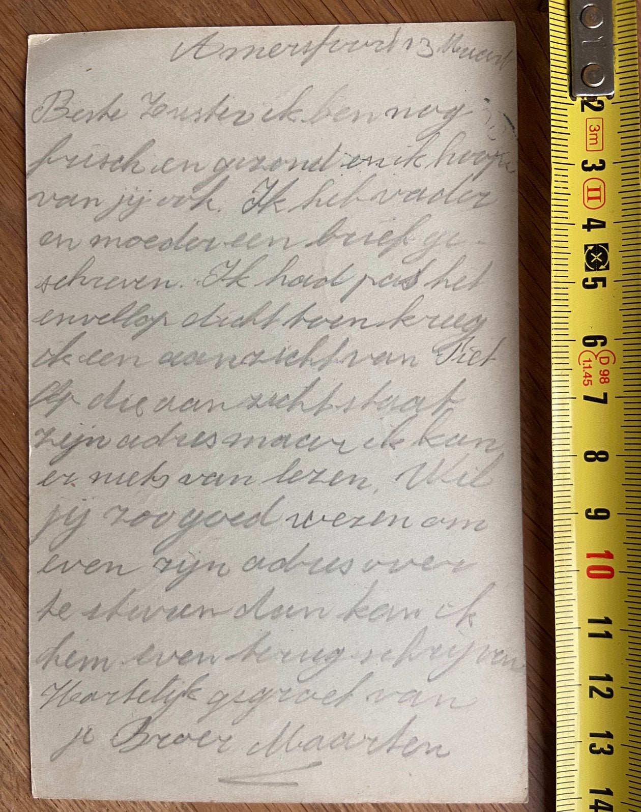 Amersfoort militair 1917 mobilisatie hospitaal, Verzenden, Zo goed als nieuw