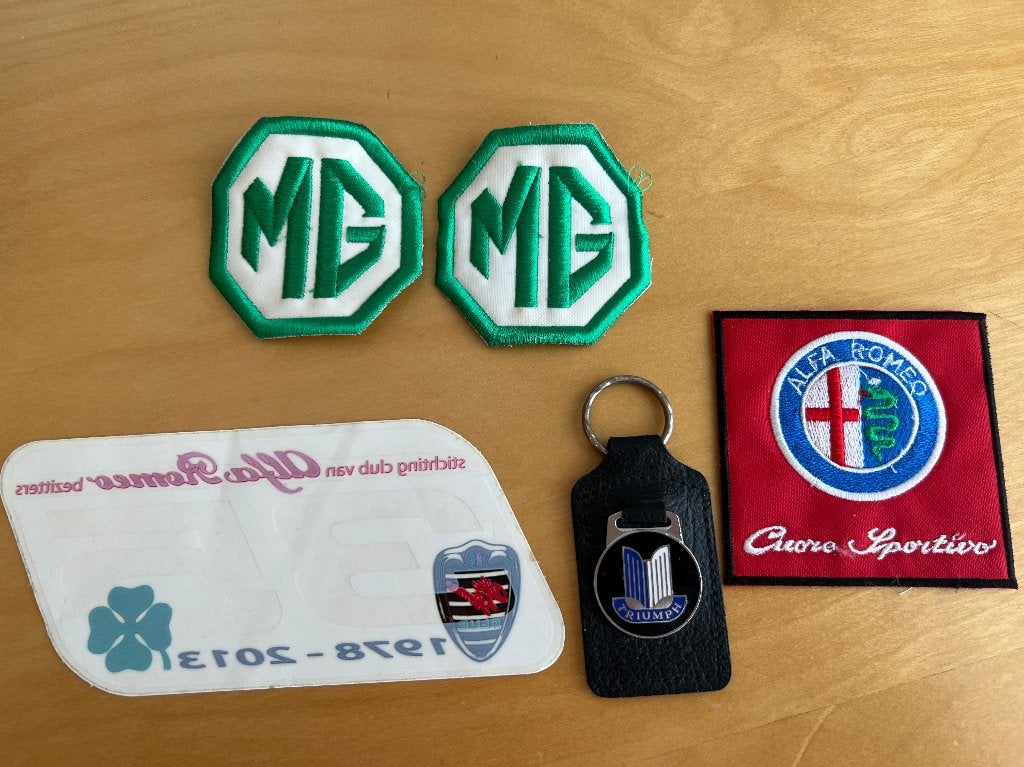 Alfa romeo Triumph mg accessoires, Auto diversen, Ophalen of Verzenden, Zo goed als nieuw
