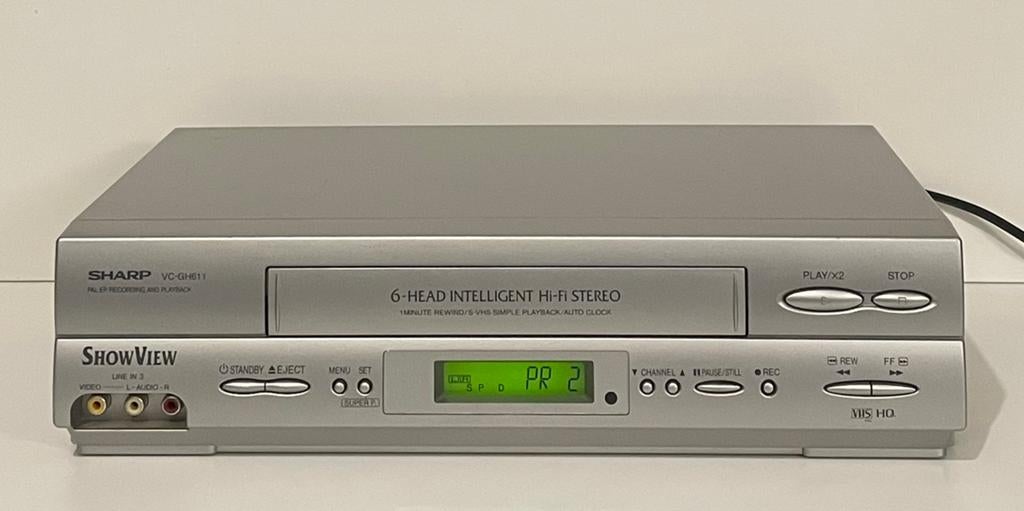 Sharp VC-GH611 VHS videorecorder, Audio, Tv en Foto, Videospelers, Ophalen of Verzenden, Gebruikt