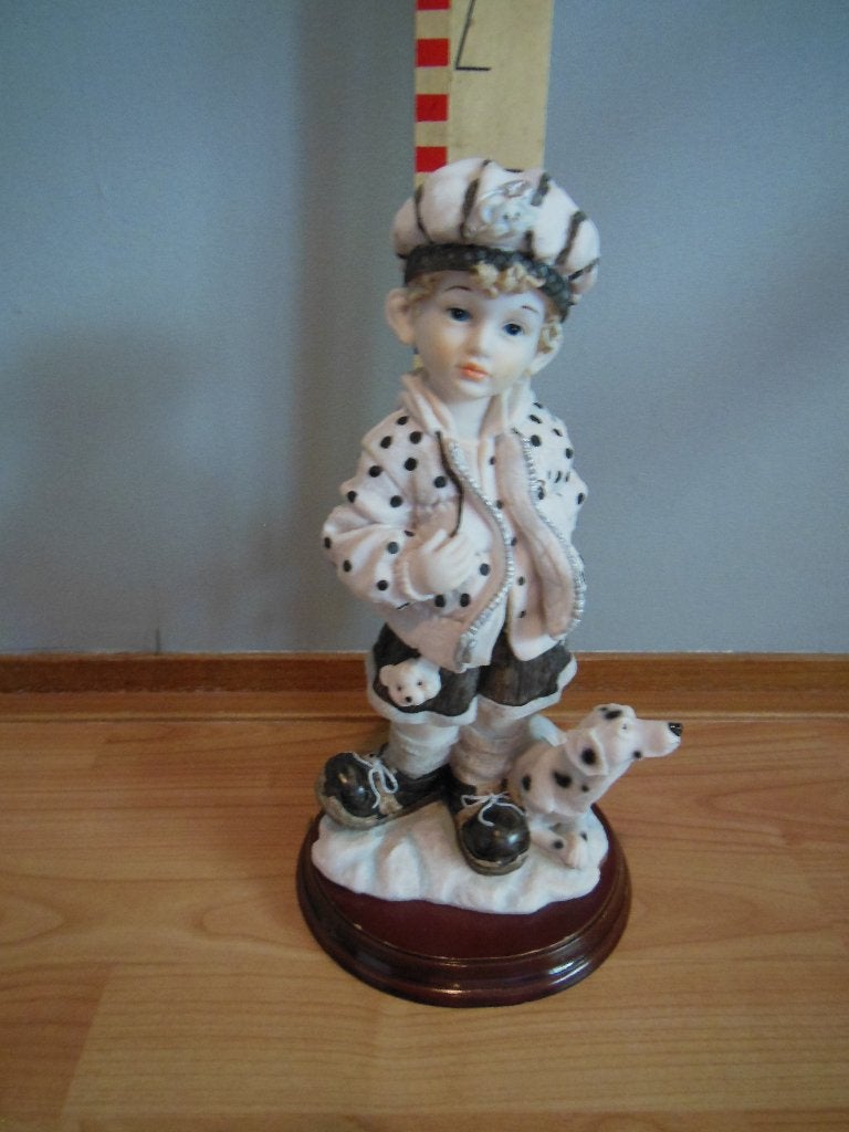 JONGEN met DALMATIER= DeCapoli Collection, Verzamelen, Ophalen of Verzenden, Gebruikt, Mens