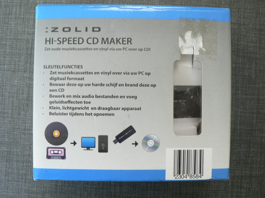 CD MAKER EN VHS- TO DVD MAKER ENVIVO ZOLID, Ophalen of Verzenden