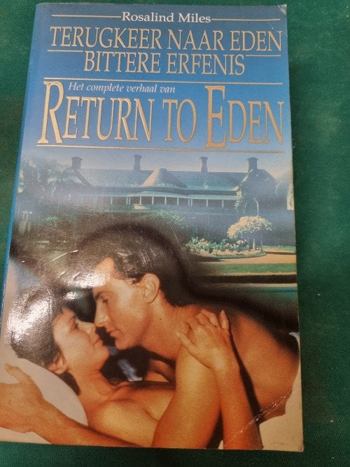boek terugkeer naar eden bittere erfenis, Boeken, Ophalen of Verzenden