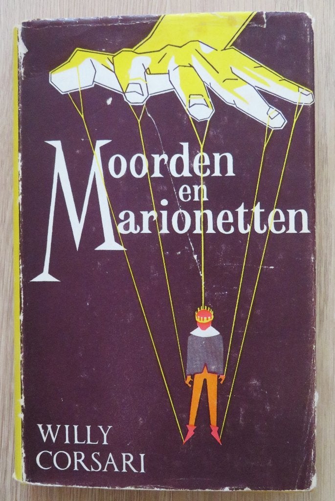 Willy Corsari: Moorden en Marionetten ( 1e dr 1955 ), Boeken, Ophalen of Verzenden, Gelezen