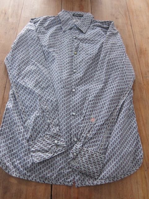 Scotch & soda blouse overhemd patronen l heren, Blauw, Zo goed als nieuw, Merkfreak, Scotch & Soda