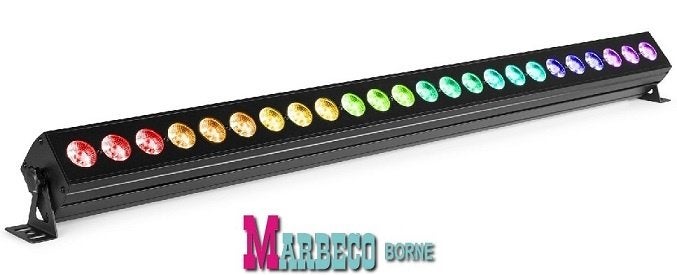 LED Bar, Lichtbalk, LED effect, 24X6W RGBAW-UV, Sound, DMX