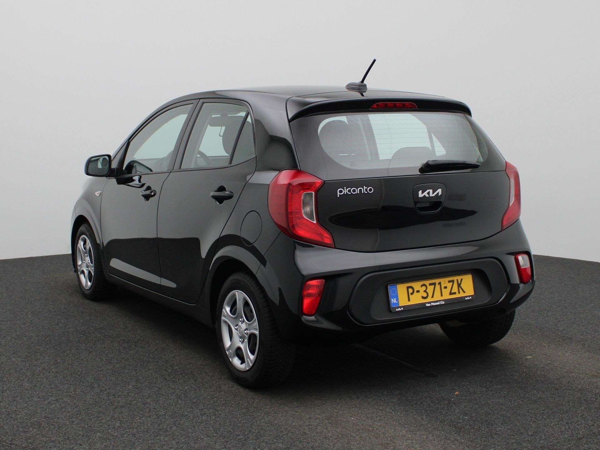 Kia Picanto 1.0 DPi ComfortLine | Airco | Cruise Control | A, Stof, Gebruikt, 4 stoelen, Zwart