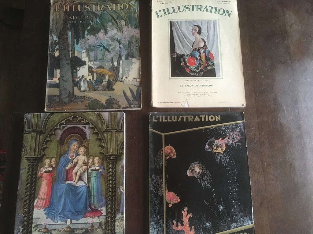 l’Illustration 4x, Boeken, Ophalen, Gelezen