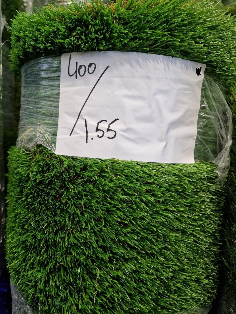 Luxe kunstgras coupon 35mm 1.55 x 4.00 (6.2m2) nieuw, Ophalen of Verzenden, Nieuw, 20 m² of meer