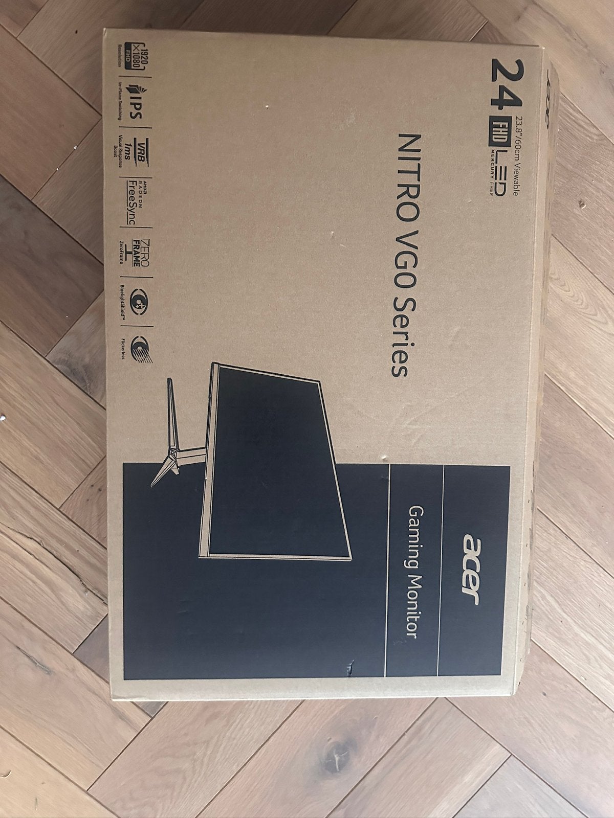 Acer VG240Y Gaming Monitor - Full HD IPS, Gaming, HDMI, IPS, Kantelbaar