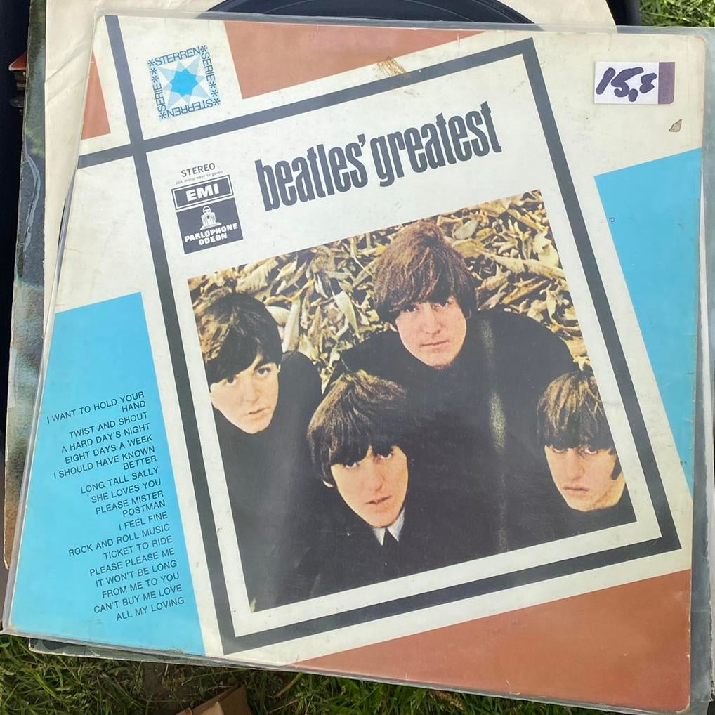 The Beatles lp greatest hits, Cd's en Dvd's, Vinyl | Pop, Ophalen of Verzenden, Zo goed als nieuw, 12 inch