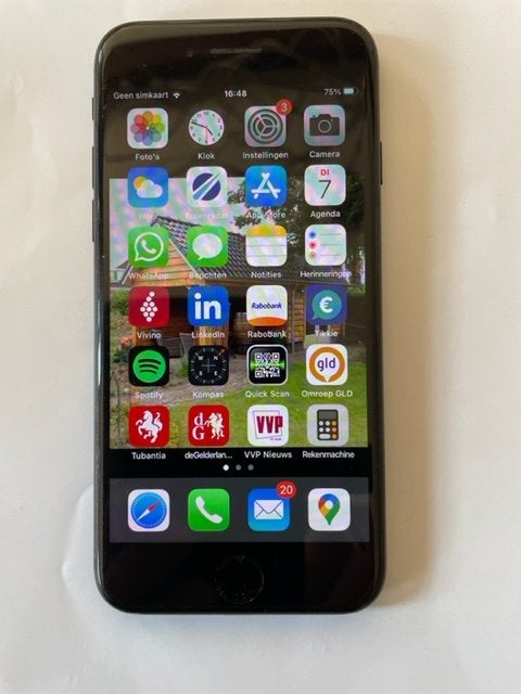 Apple iPhone 7 Zwart 128GB - Zo goed als nieuw, 128 GB, Zwart, Ophalen of Verzenden, Zo goed als nieuw