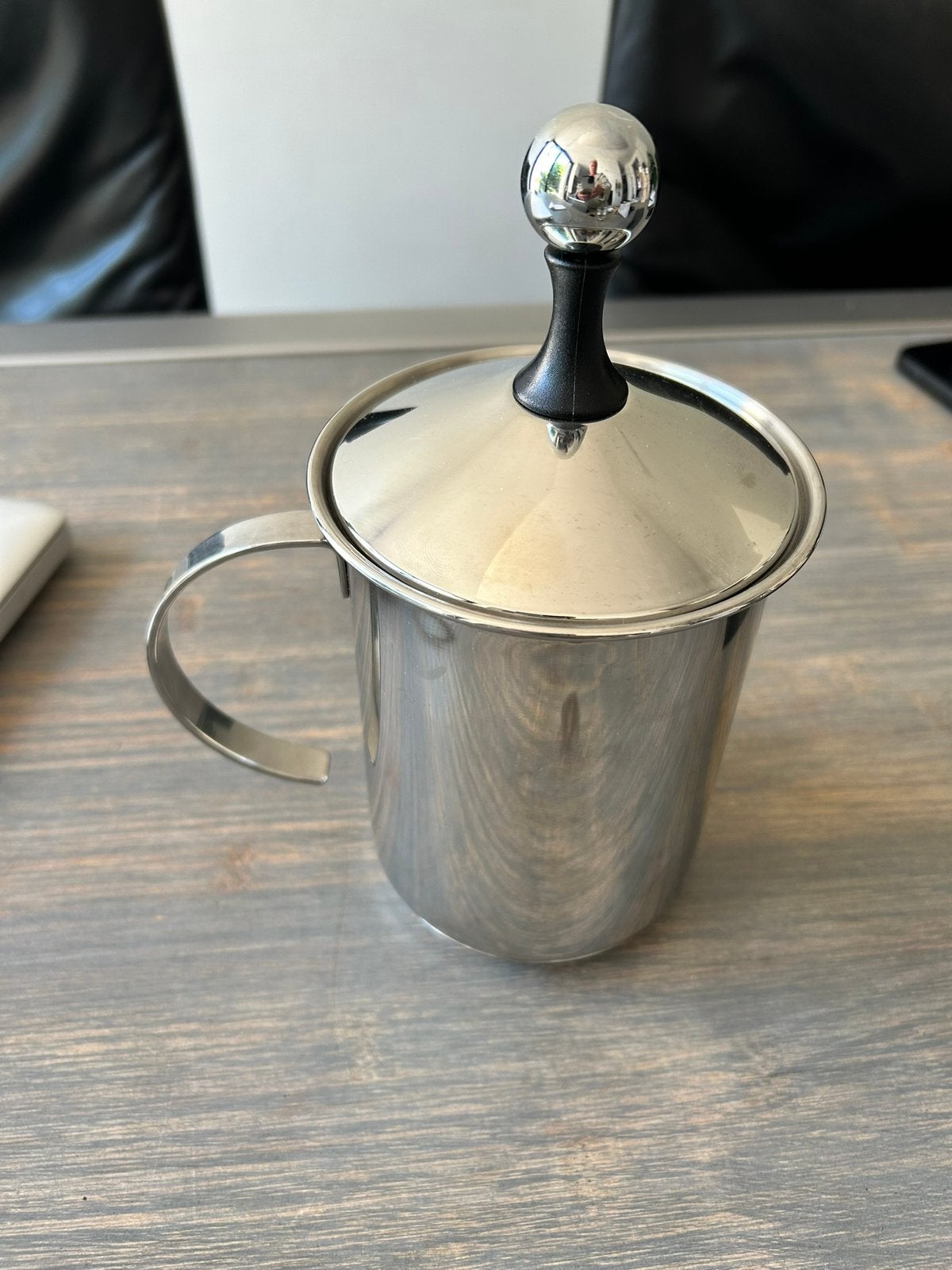 Melkopschuimer Frabosk Cappuccino Creamer Hoogte 14 cm, Ophalen of Verzenden, Zo goed als nieuw