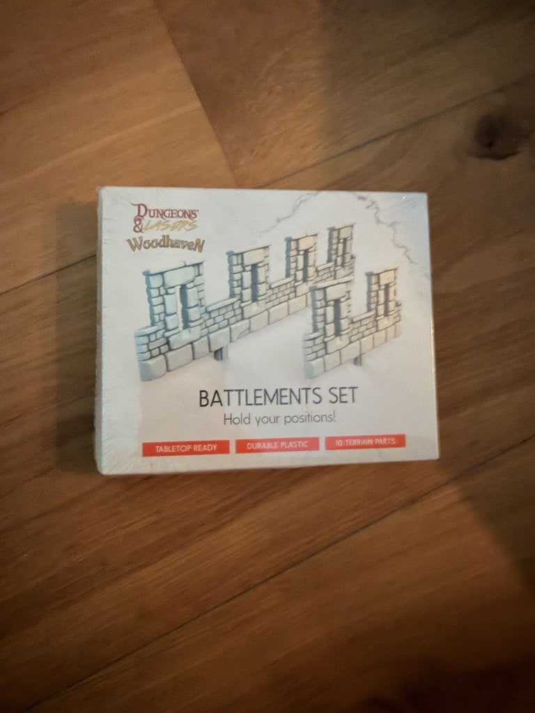 Dungeons & Lasers - Battlements Set, Ophalen of Verzenden, Nieuw, Dungeons & Lasers
