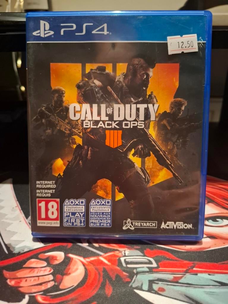 Ps4 call of duty black ops 4, Vanaf 18 jaar, Shooter, Ophalen of Verzenden, Zo goed als nieuw