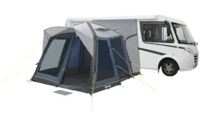 Camper voortent Outwell milestone pro air tall, Ophalen, Zo goed als nieuw