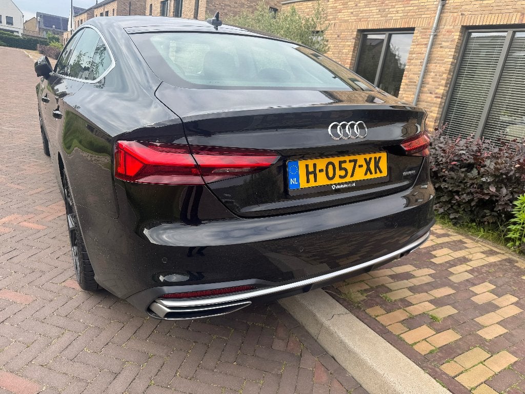 Audi A5 B9.5 achterbumper mythoszwart compleet facelift, Ophalen, Gebruikt, Voor, Audi