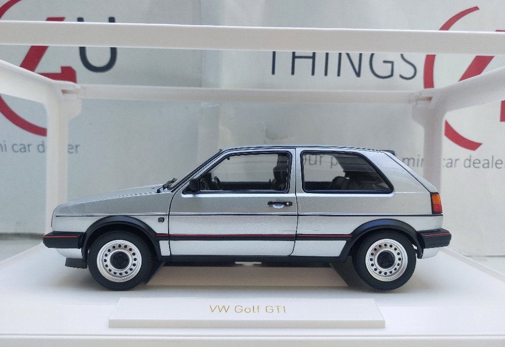 Norev 1:18 VW Golf 2 GTI 1989 zilver nieuw in verpakking, Ophalen of Verzenden, Nieuw, Auto, Norev