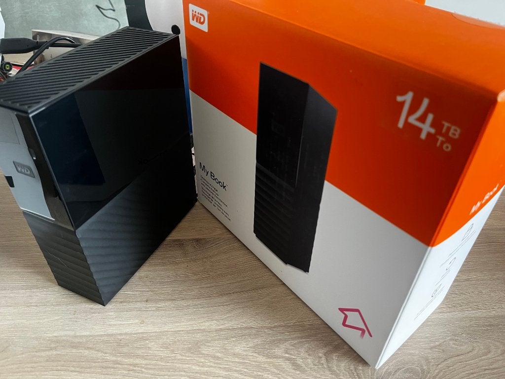 Western Digital My Book 14TB, Computers en Software, HDD, Zo goed als nieuw, Desktop, 14TB
