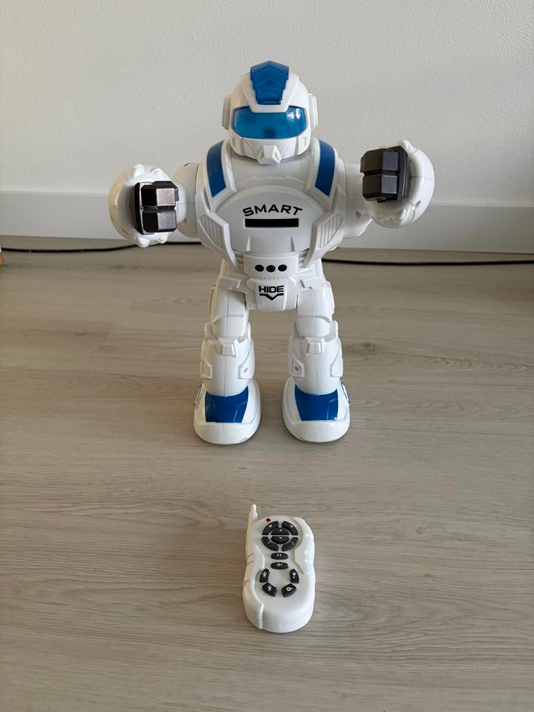 Bestuurbare Robot die Schijfjes Schiet, Ophalen of Verzenden, Zo goed als nieuw, Jongen of Meisje
