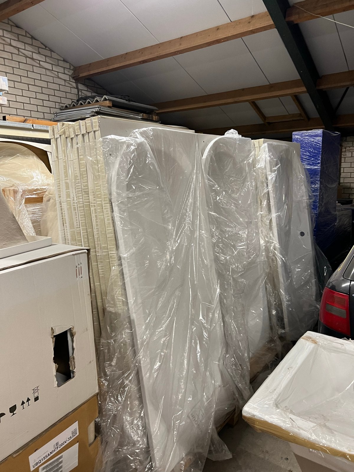 Partij nieuwe inbouw ligbaden (50stuks)- diverse varianten, Ophalen, Nieuw, Bad