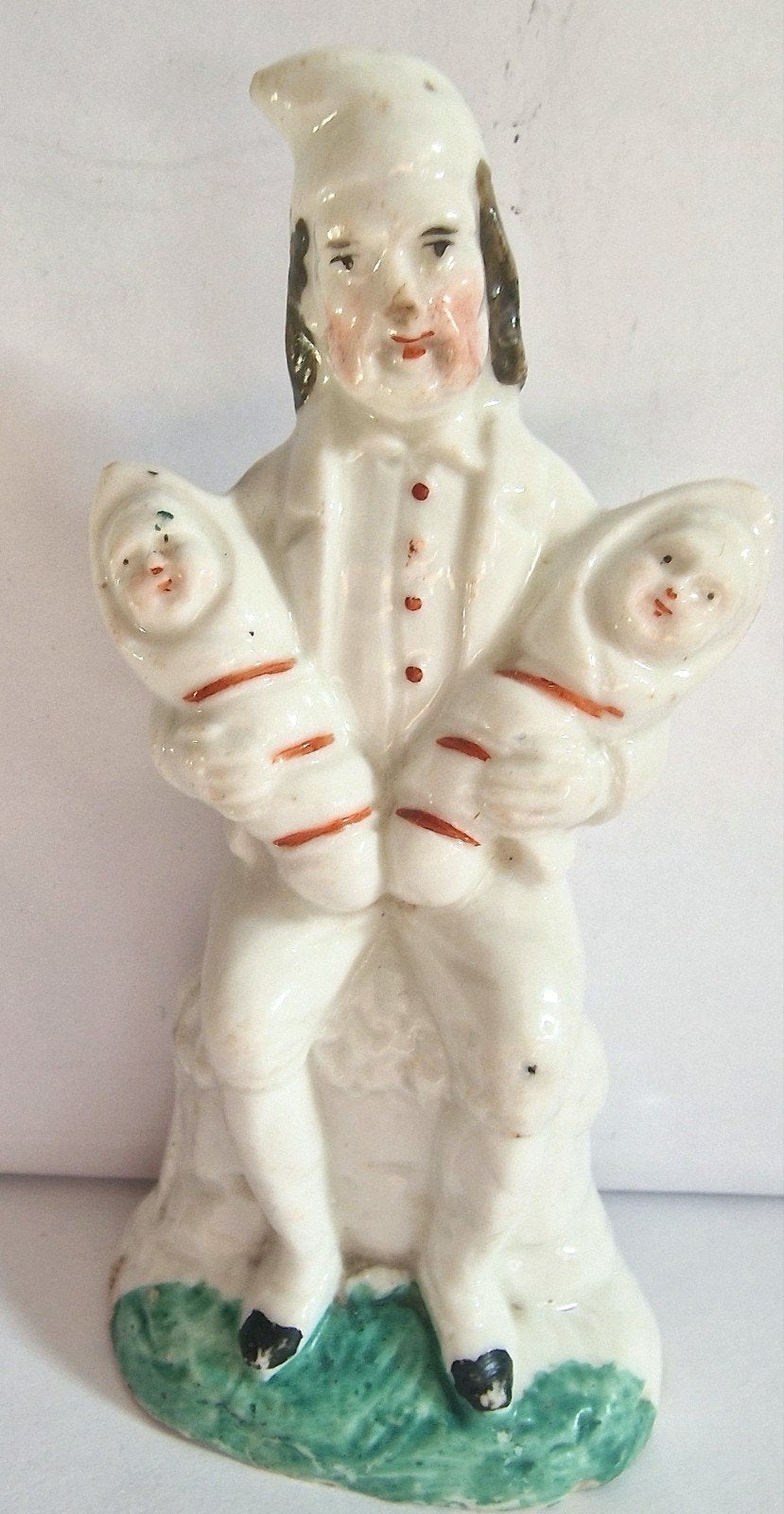 antiek Staffordshire "flatback, Ophalen of Verzenden