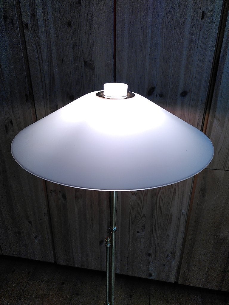 Vintage Bankamp Leuchten vloerlamp met dimmer, Ophalen, Gebruikt, 100 tot 150 cm, Overige fittingen