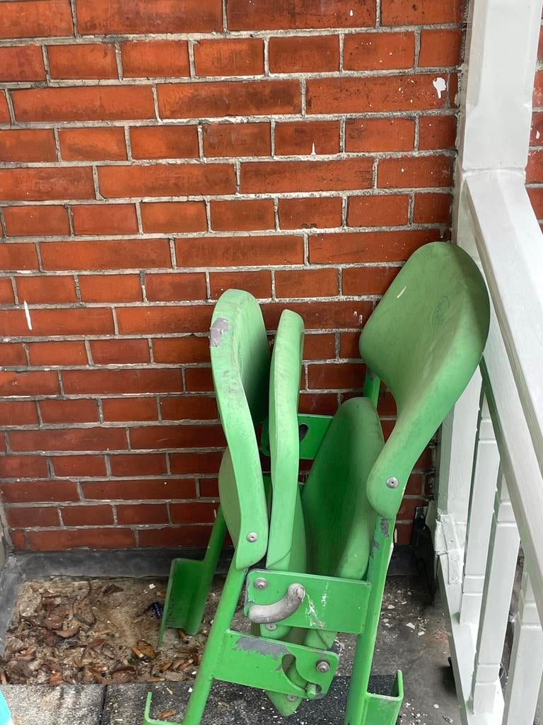 Stadionstoen Euroborg FC Groningen - set van 2, Ophalen, Kunststof, Gebruikt, Twee