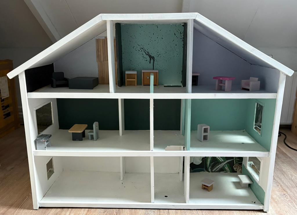 Poppenhuis, Ophalen, Gebruikt, Poppenhuis