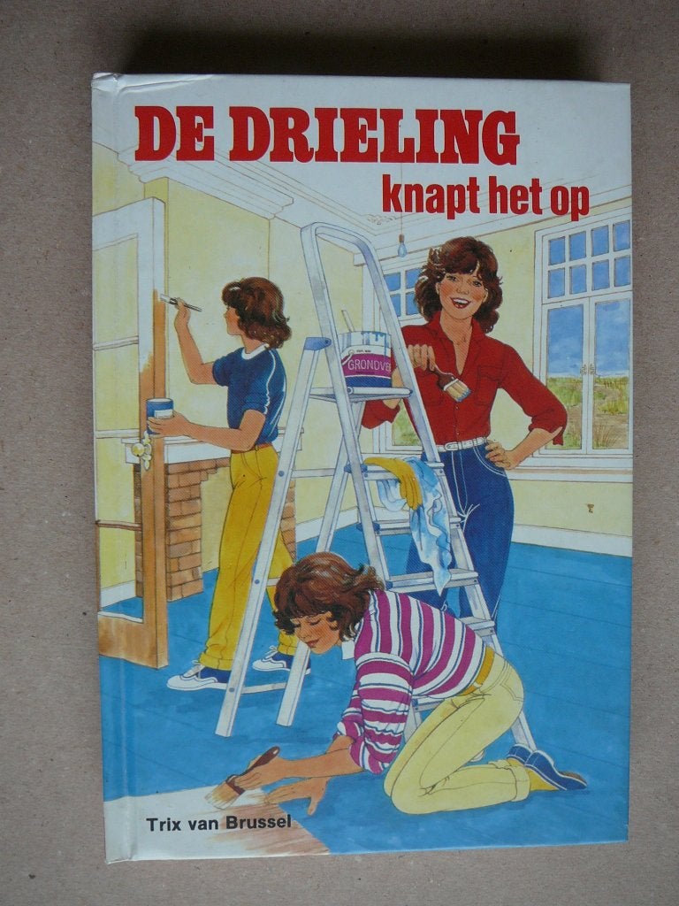 de drieling knapt het op, Trix van Brussel, Boeken, Ophalen of Verzenden, Fictie algemeen