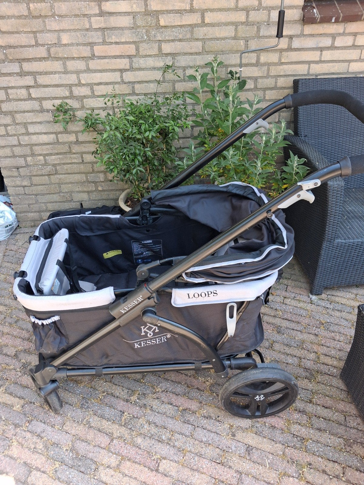 KESSER Bolderwagen / Bolderkar - 2 Persoons, Ophalen