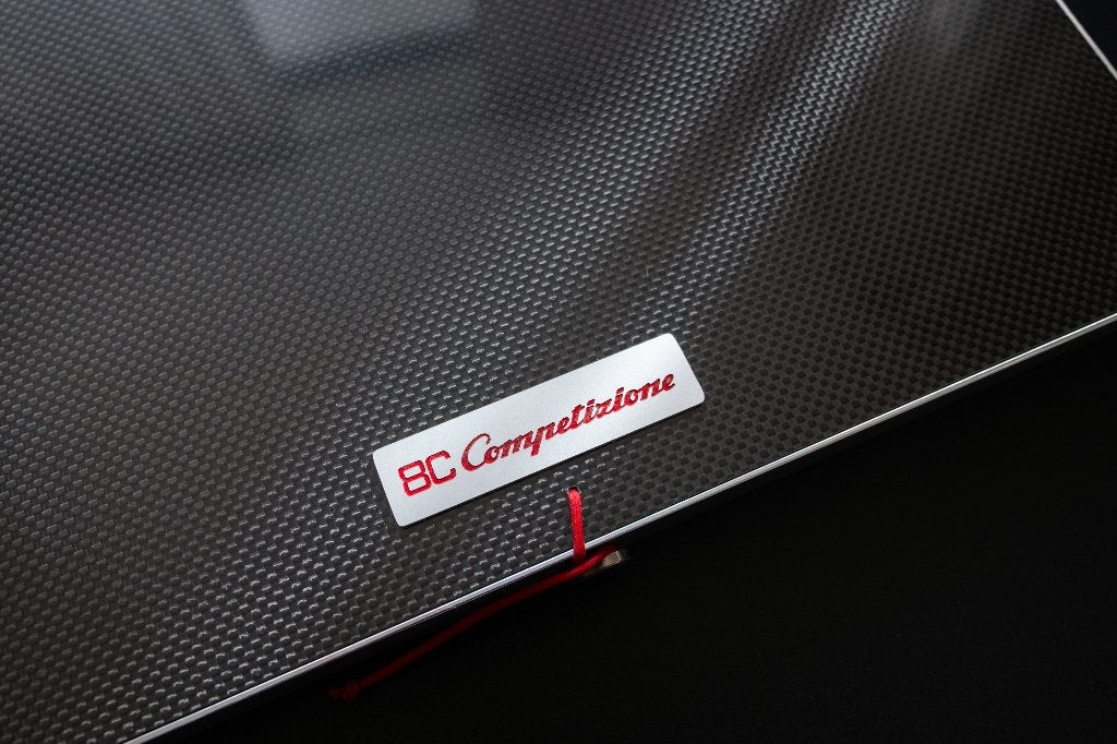 Alfa Romeo 8C Competizione Vip Carbon Leder brochure, Ophalen of Verzenden, Zo goed als nieuw, Alfa Romeo