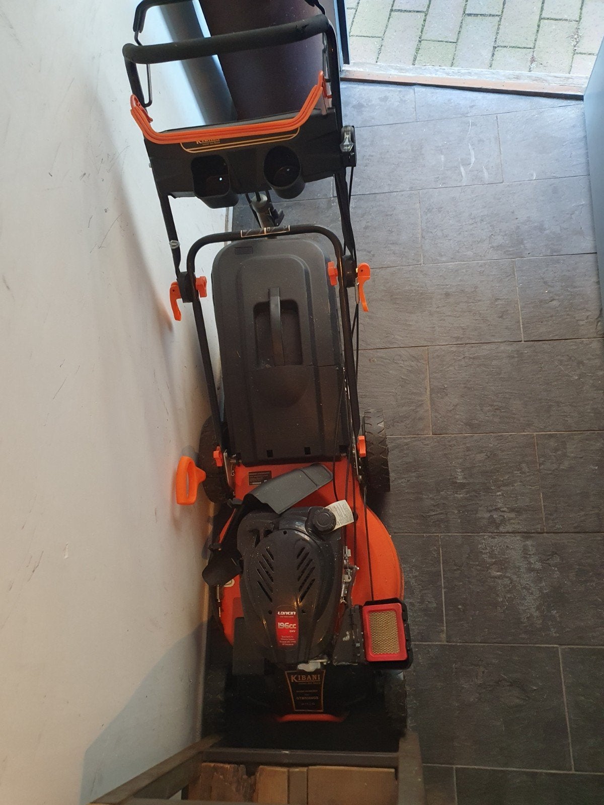 Kibani Benzine Grasmaaier GTM5304GS - Zo goed als nieuw, Ophalen, Cirkelmaaier, Zo goed als nieuw, 50 cm of meer