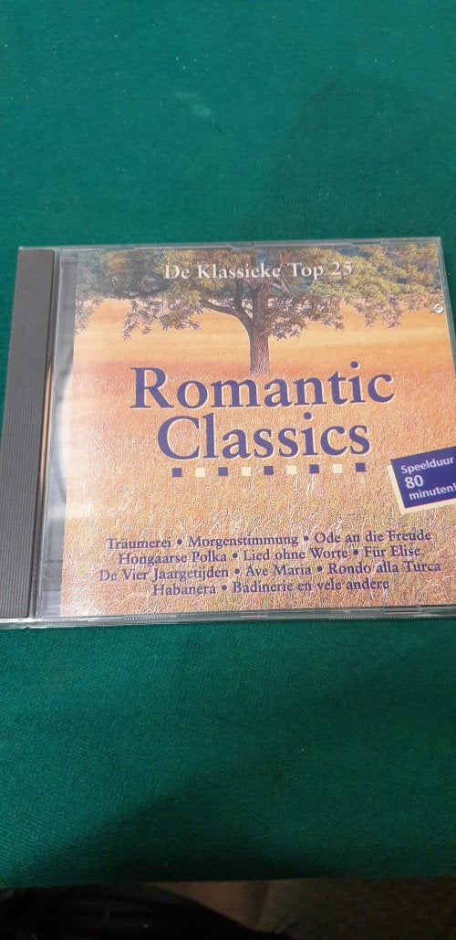 cd romantic classics, Ophalen of Verzenden