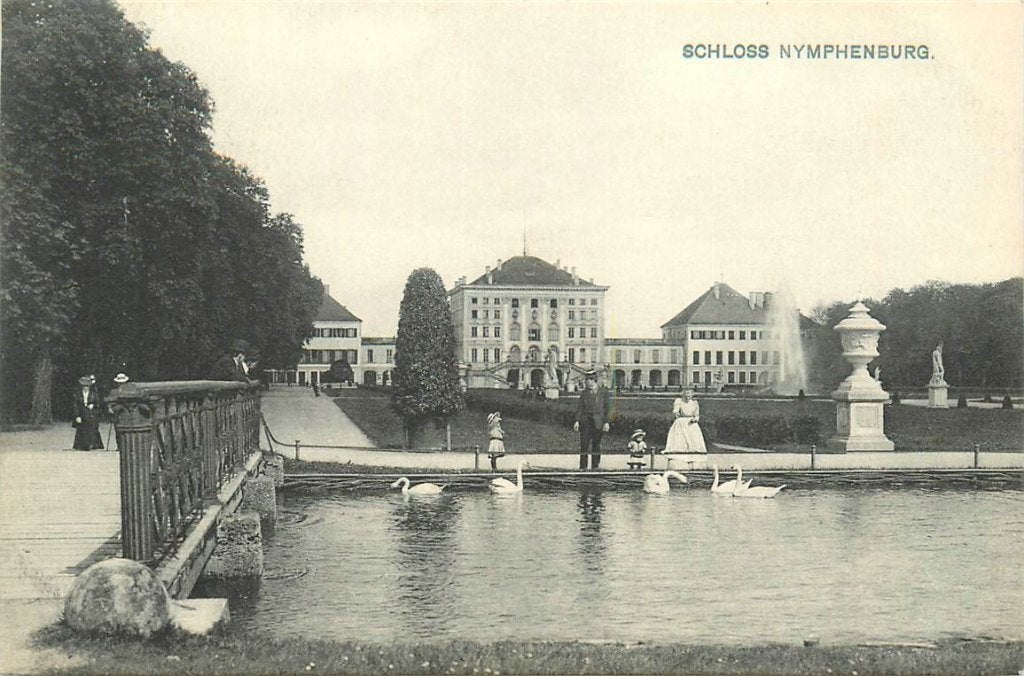 701-307-035 Munchen Schloss Nymphenburg, Verzenden, Voor 1920, Duitsland
