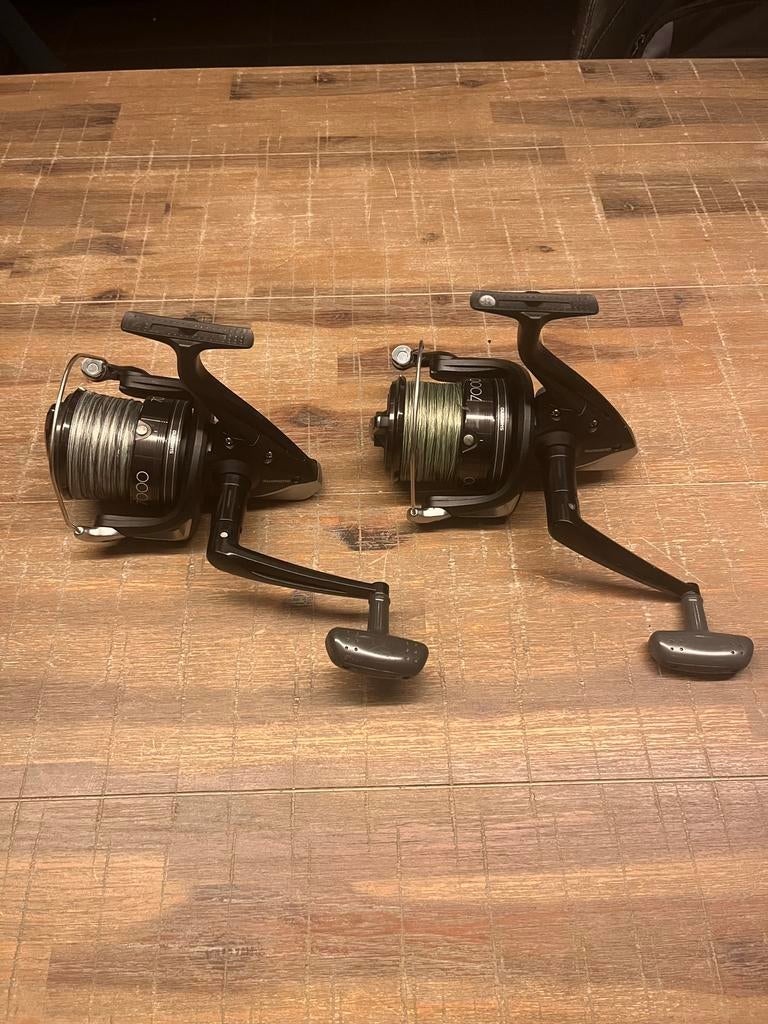 Shimano Aerlex XTA Spod molens, Watersport en Boten, Ophalen of Verzenden, Zo goed als nieuw, Molen