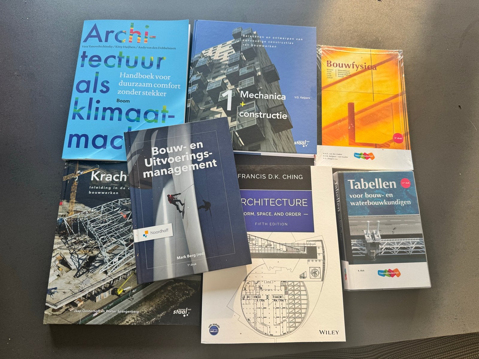 Boekenpakket Bouwkunde Windesheim - Nieuw en Ongebruikt, Boeken, Ophalen of Verzenden, Beta, Nieuw, HBO