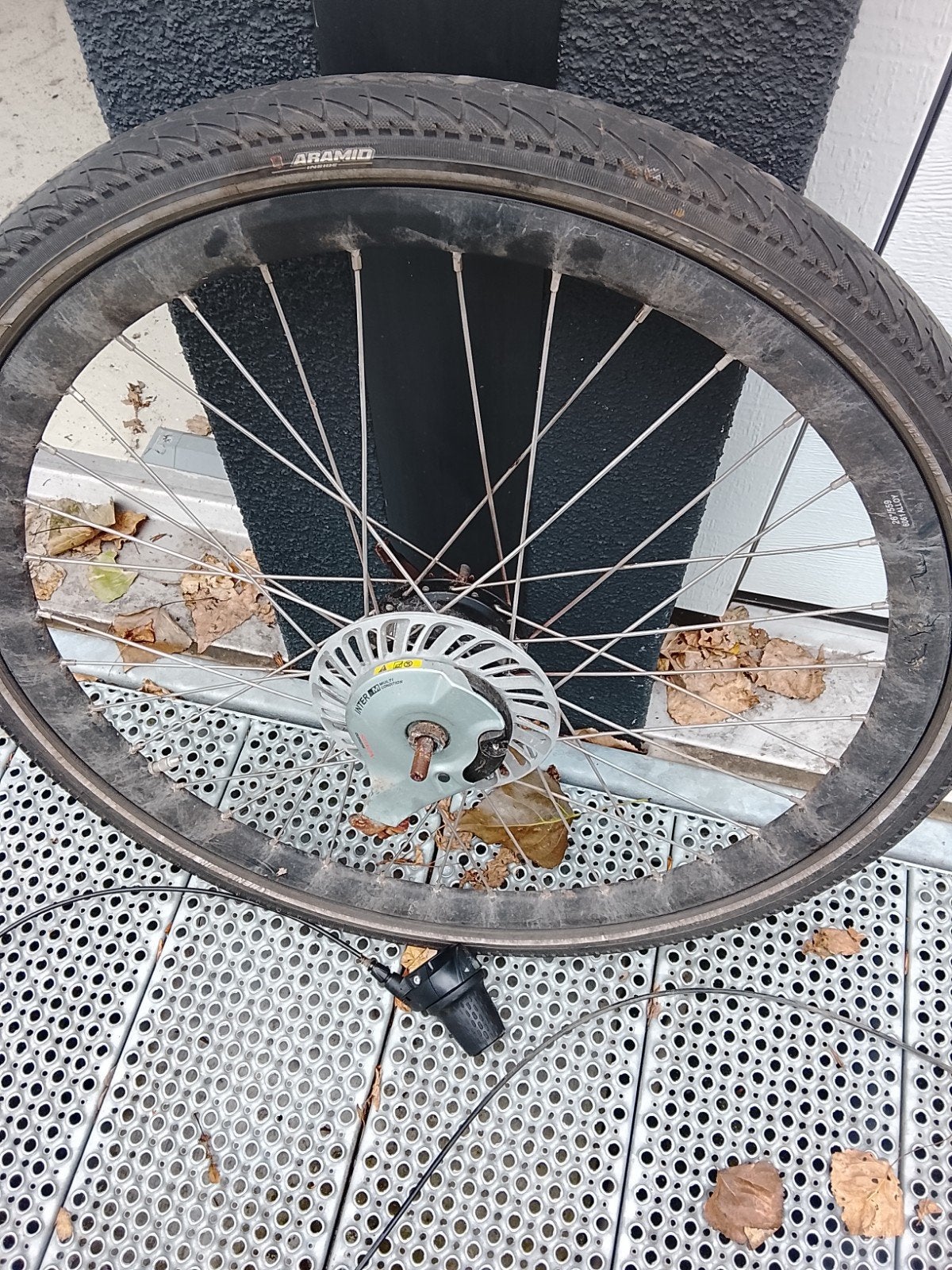 26inch wiel voor fiets 7speed, Ophalen of Verzenden, Gebruikt, Kinderfiets, Band