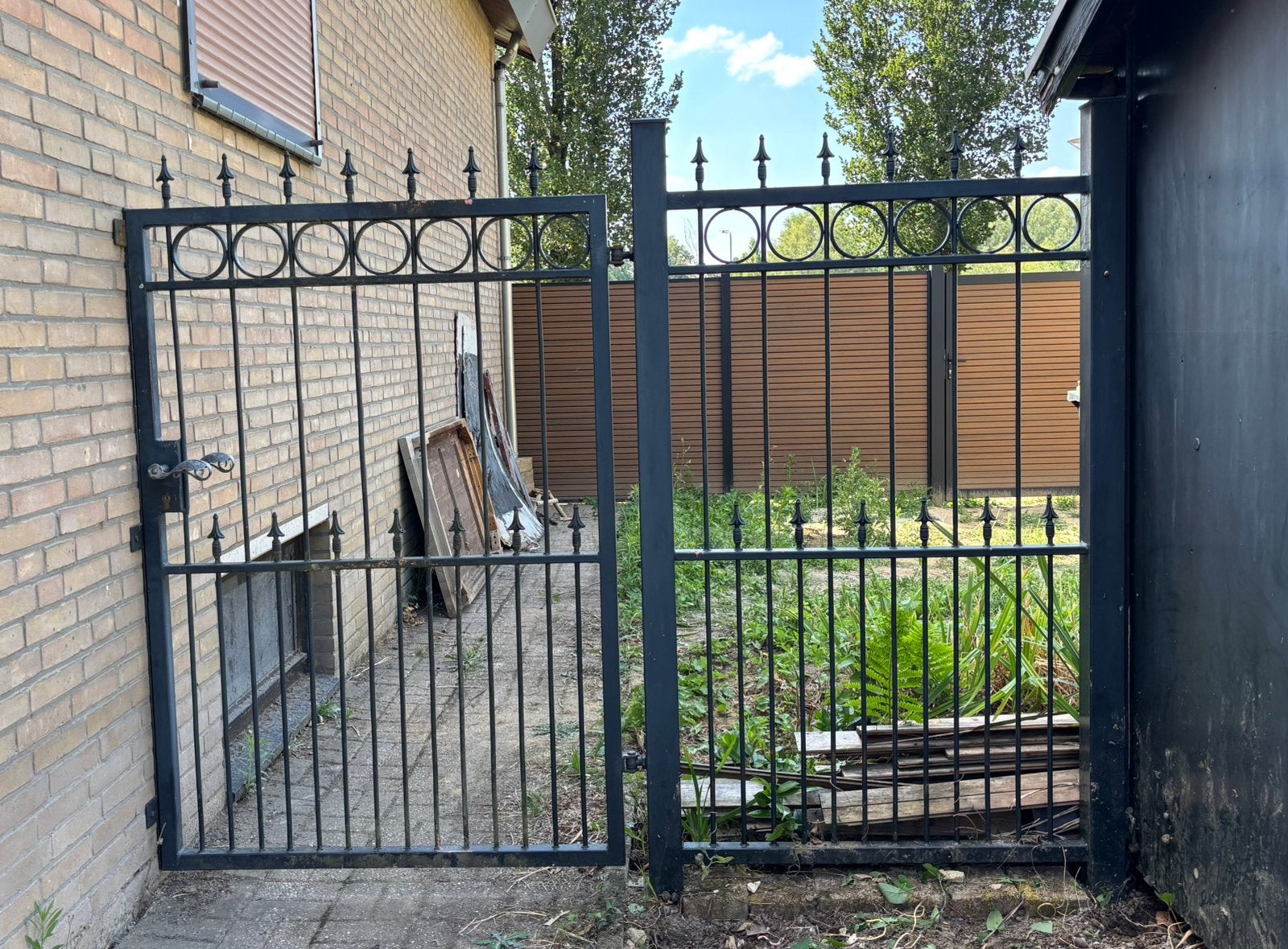 Hekwerk / poortje, Ophalen, Met poort, Gebruikt, Tuinhek