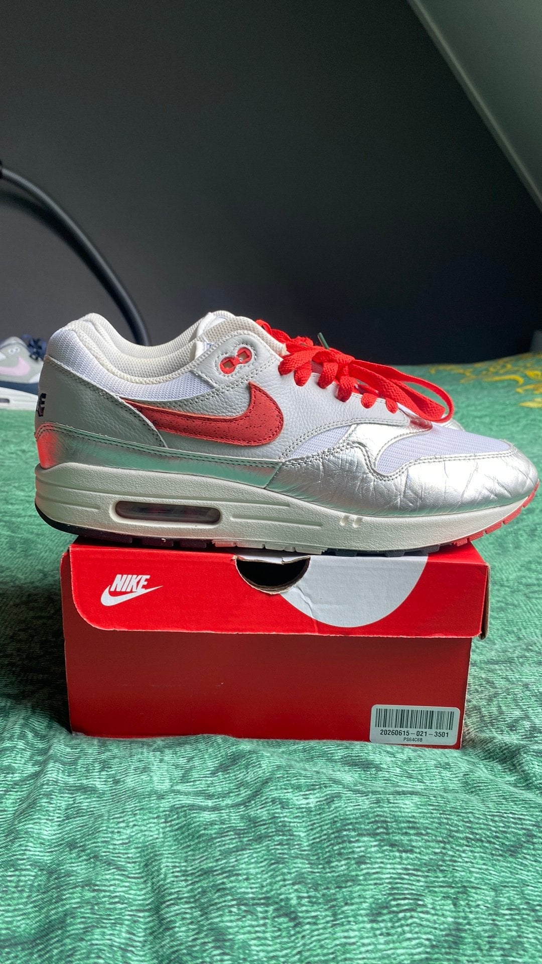Nike Air Max 1 Hot Sauce PRM size eur 45, Ophalen of Verzenden, Zo goed als nieuw