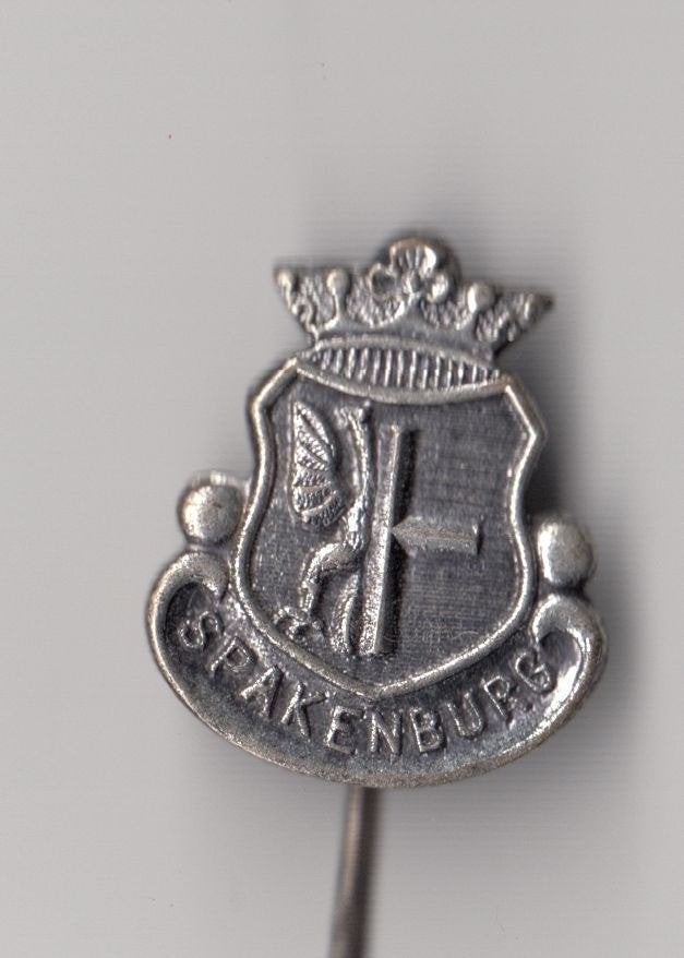 Spakenburg Stadswapen speldje, Gebruikt, Niet vindbaar, Niet vindbaar, Speldje of Pin
