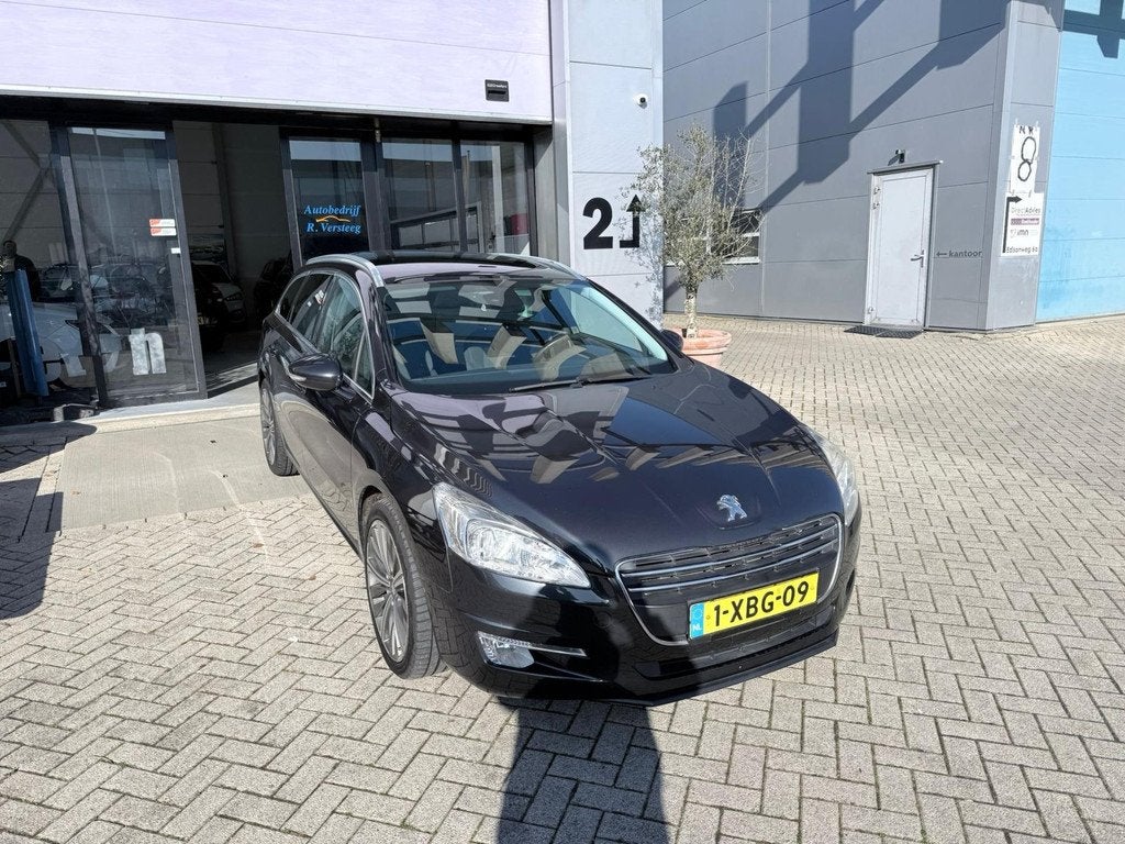 Peugeot 508 SW 1.6 THP Blue Lease Executive DEALER ONDERHOUD, Auto's, Peugeot, Voorwielaandrijving, Stof, Gebruikt, Zwart