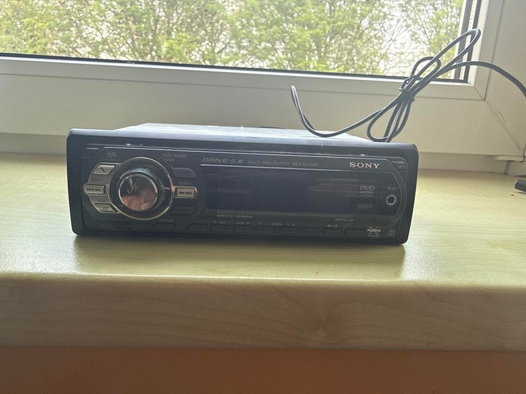 Sony MEX-DV1000 Multi Disc Player Autoradio, Auto diversen, Ophalen of Verzenden, Zo goed als nieuw
