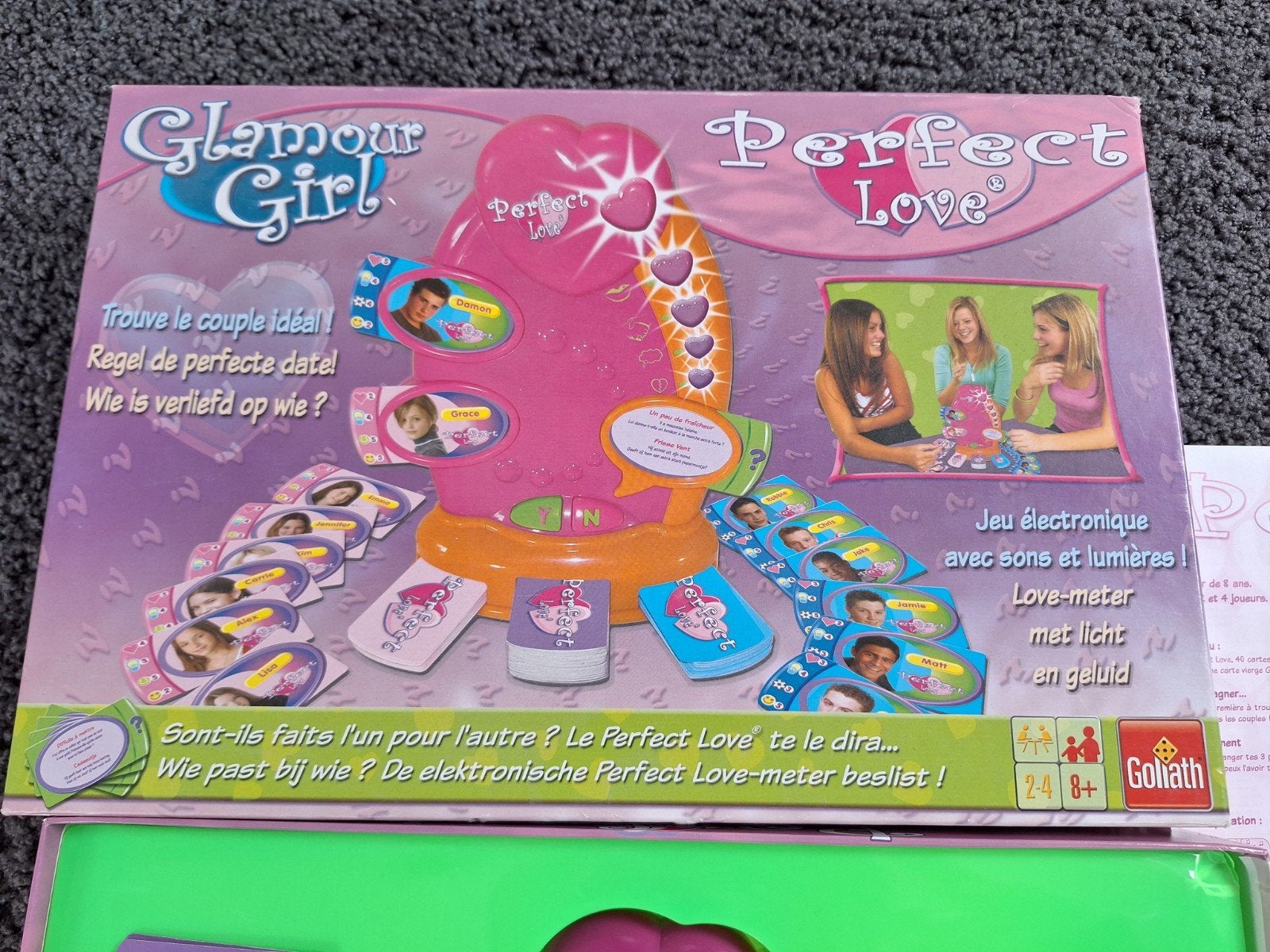 Glamour Girl Perfect Love -  Gezelschapsspel 8+, Ophalen of Verzenden, Zo goed als nieuw, Goliath