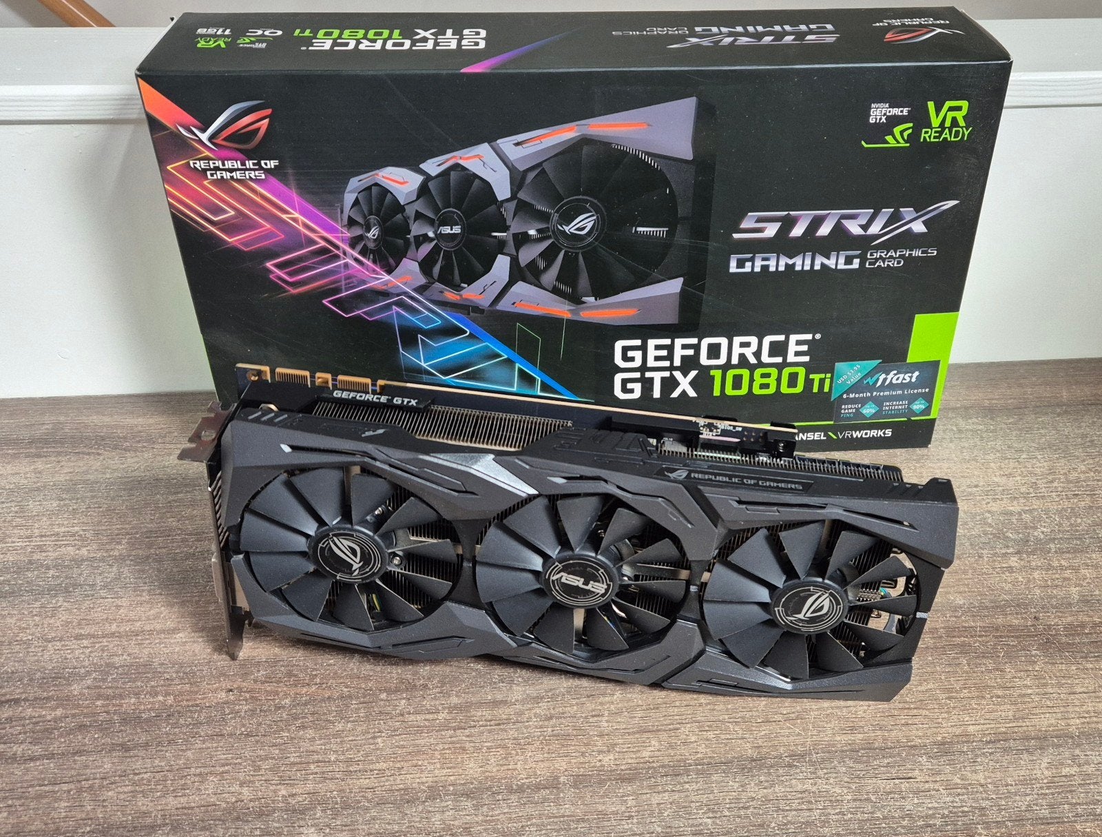 ASUS ROG Strix GeForce GTX 1080 Ti, Ophalen of Verzenden, GDDR5, PCI-Express 3