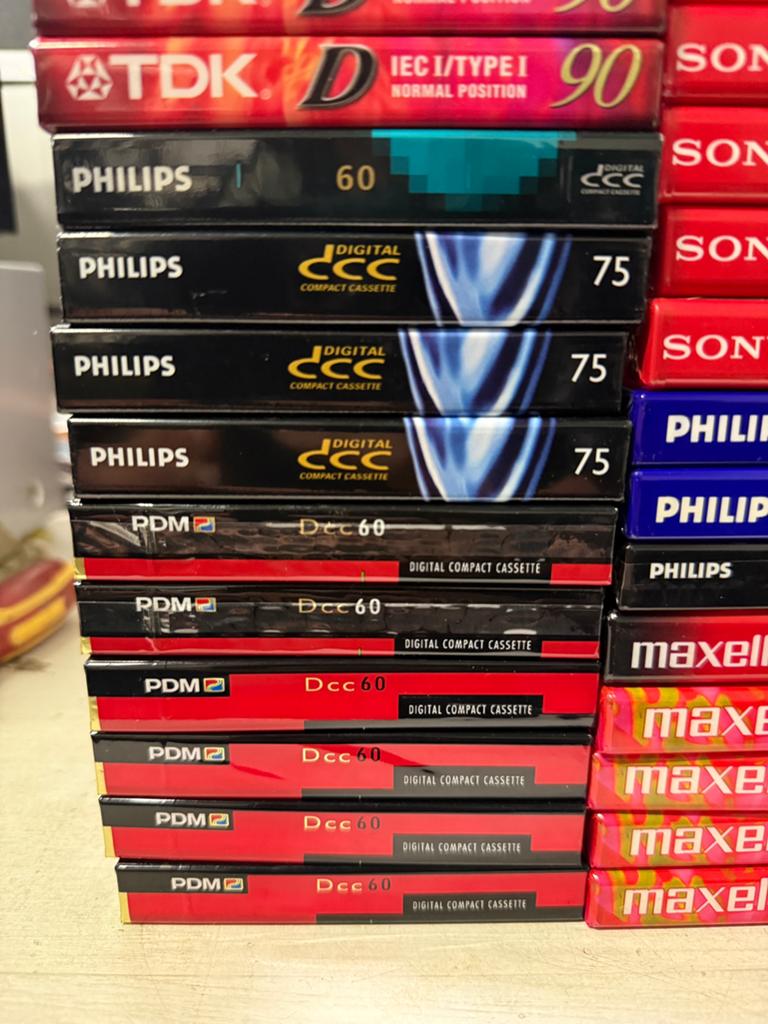 Grote partij Minidisks & bandjes, Cd's en Dvd's, Cassettebandjes, 2 t/m 25 bandjes, Overige genres, Sony, Ophalen of Verzenden