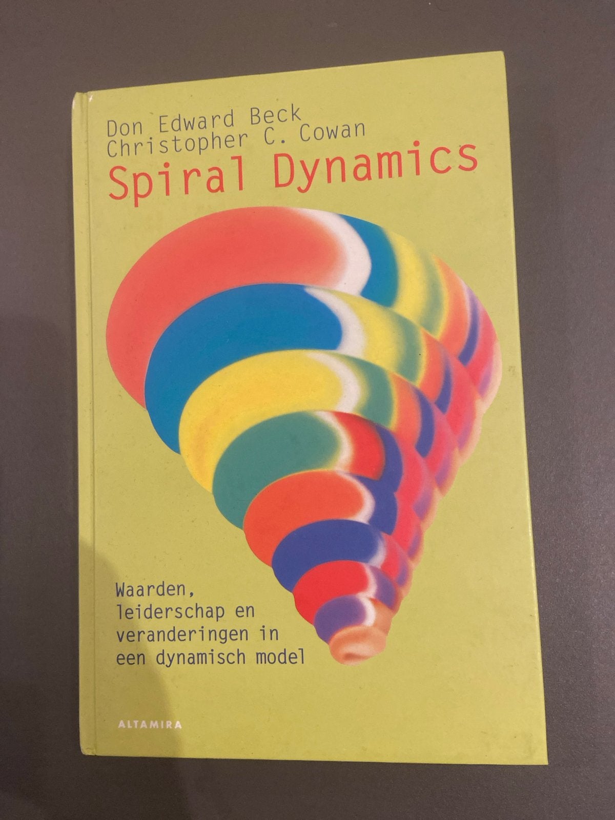 Spiral Dynamics: Waarden, leiderschap en veranderingen, Boeken, Ophalen of Verzenden, Gelezen, Nederland